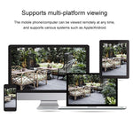 VESAFE VS - Y3 Outdoor HD 1080P Solar Power Security IP Camera, Support Motion Detection & PIR Wake up, IP66 Waterproof - Trustpick