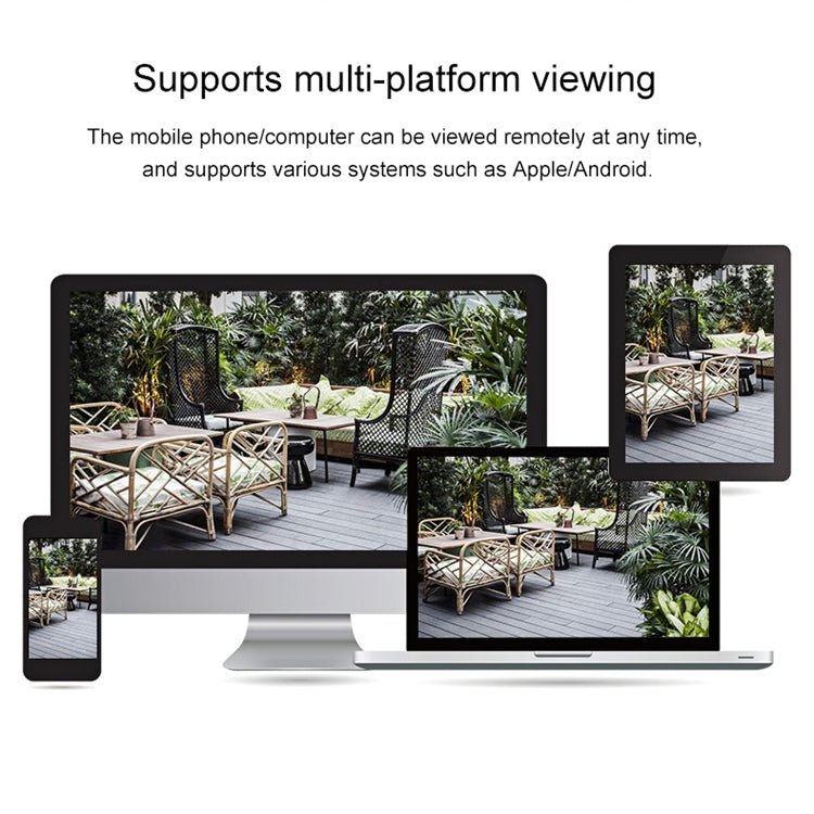 VESAFE VS - Y3 Outdoor HD 1080P Solar Power Security IP Camera, Support Motion Detection & PIR Wake up, IP66 Waterproof - Trustpick