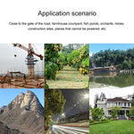 VESAFE VS - Y3 Outdoor HD 1080P Solar Power Security IP Camera, Support Motion Detection & PIR Wake up, IP66 Waterproof - Trustpick