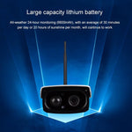 VESAFE VS - Y3 Outdoor HD 1080P Solar Power Security IP Camera, Support Motion Detection & PIR Wake up, IP66 Waterproof - Trustpick