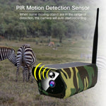 VESAFE VS - Y4 1080P HD Battery Solar WiFi IP Camera, Support PIR Motion Detection & Infrared Night Vision & TF Card(64GB Max) - Trustpick