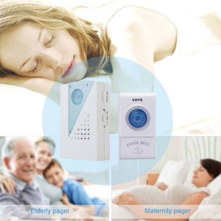 VOYE V001AB Wireless Doorbell with 2 Remote Control - Trustpick