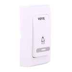 VOYE V004B2 Wireless Smart Music Home Doorbell with Dual Receiver, Remote Control Distance: 120m (Open Air) - Trustpick