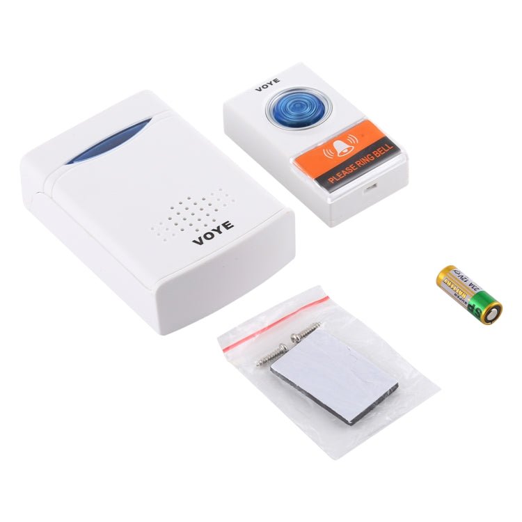 VOYE V006A Home Music Remote Control Wireless Doorbell with 38 Polyphony Sounds - Trustpick