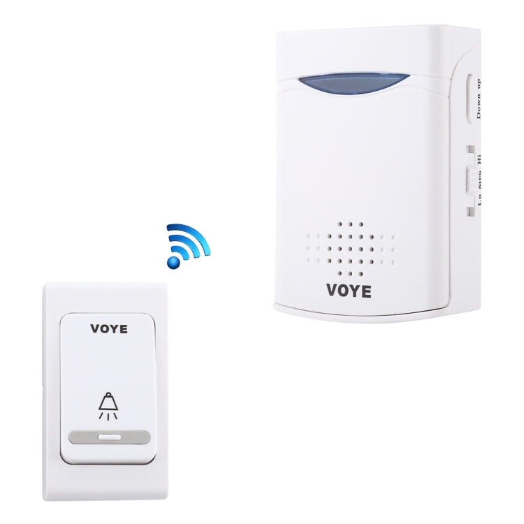 VOYE V006B Home Music Remote Control Wireless Doorbell with 38 Polyphony Sounds - Trustpick