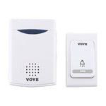 VOYE V006B Home Music Remote Control Wireless Doorbell with 38 Polyphony Sounds - Trustpick