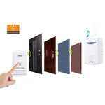 VOYE V006B Home Music Remote Control Wireless Doorbell with 38 Polyphony Sounds - Trustpick