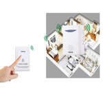 VOYE V006B Home Music Remote Control Wireless Doorbell with 38 Polyphony Sounds - Trustpick