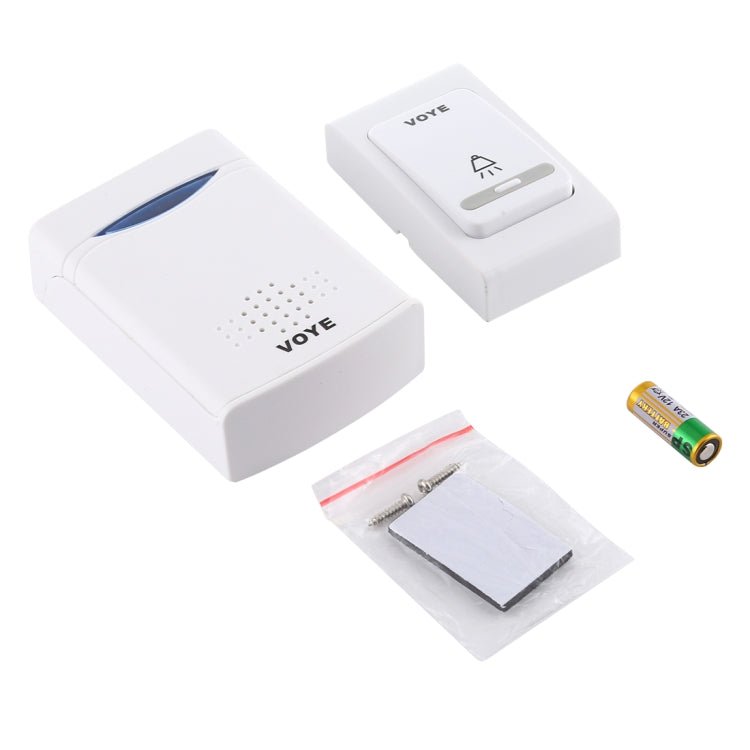 VOYE V006B Home Music Remote Control Wireless Doorbell with 38 Polyphony Sounds - Trustpick