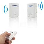 VOYE V006B2 Wireless Remote Control Chime Door Bell with Double - Receiver - Trustpick