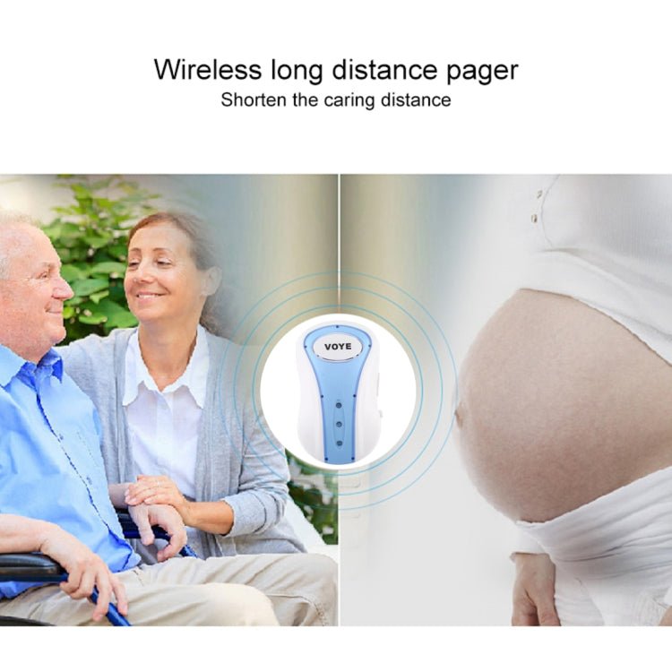 VOYE V008A Home Music Remote Control Wireless Doorbell with 38 Polyphony Sounds, US Plug - Trustpick