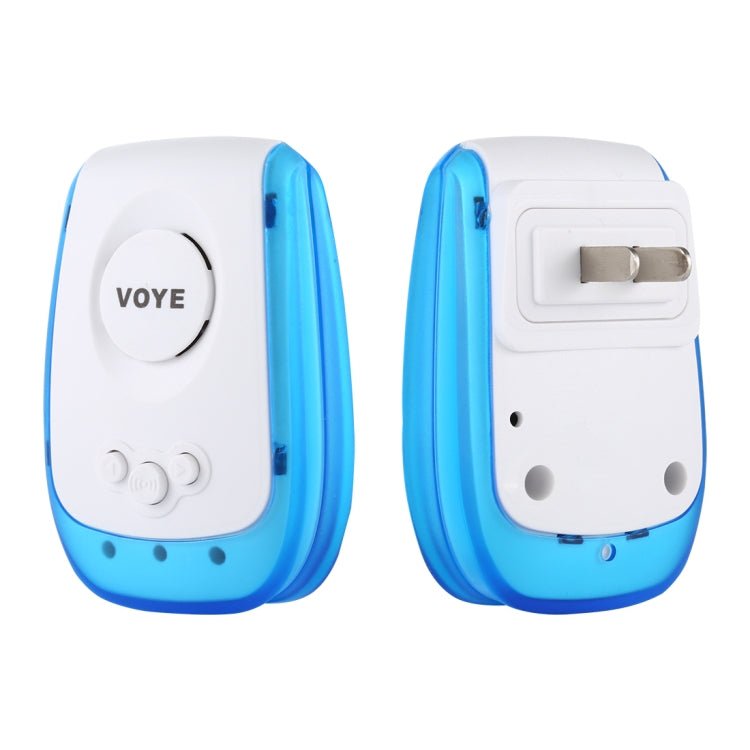 VOYE V009A Home Music Remote Control Wireless Doorbell with 38 Polyphony Sounds, US Plug - Trustpick