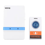 VOYE V012A Home Music Remote Control Wireless Doorbell with 38 Polyphony Sounds - Trustpick
