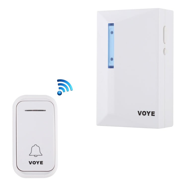 VOYE V015F Home Music Remote Control Wireless Doorbell with 38 Polyphony Sounds - Trustpick