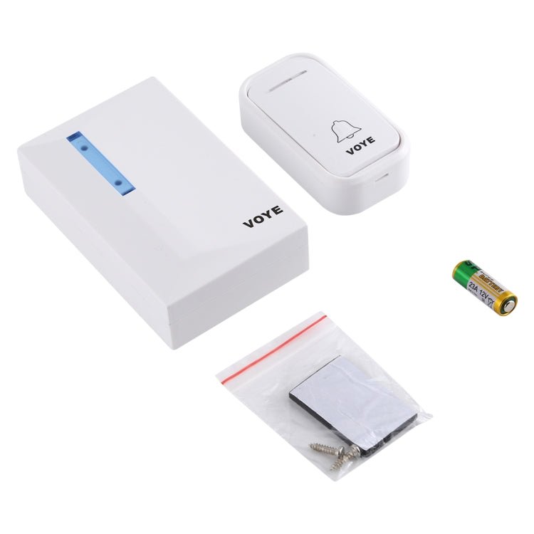 VOYE V015F Home Music Remote Control Wireless Doorbell with 38 Polyphony Sounds - Trustpick