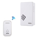 VOYE V022F Home Music Remote Control Wireless Doorbell with 38 Polyphony Sounds - Trustpick