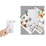 VOYE V022F Home Music Remote Control Wireless Doorbell with 38 Polyphony Sounds - Trustpick