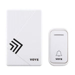 VOYE V022F Home Music Remote Control Wireless Doorbell with 38 Polyphony Sounds - Trustpick