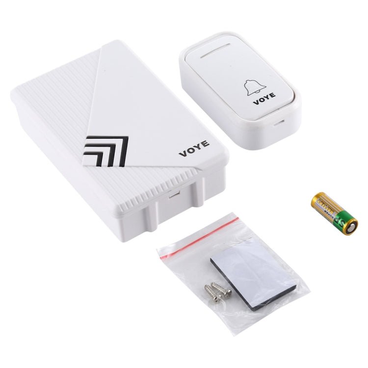 VOYE V022F Home Music Remote Control Wireless Doorbell with 38 Polyphony Sounds - Trustpick