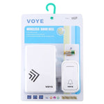 VOYE V022F Home Music Remote Control Wireless Doorbell with 38 Polyphony Sounds - Trustpick