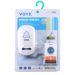 VOYE V025A Home Music Remote Control Wireless Doorbell with 38 Polyphony Sounds, US Plug - Trustpick