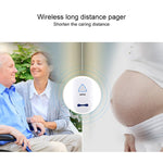 VOYE V025A Home Music Remote Control Wireless Doorbell with 38 Polyphony Sounds, US Plug - Trustpick