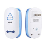 VOYE V025A Home Music Remote Control Wireless Doorbell with 38 Polyphony Sounds, US Plug - Trustpick