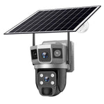 VTS02 4MP Multi - lens Panoramic Solar Surveillance PTZ Dome Camera - Trustpick