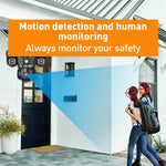 VTS29 6MP Multi - lens Panoramic Solar Surveillance PTZ Dome Camera - Trustpick