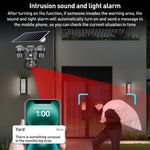 VTS29 6MP Multi - lens Panoramic Solar Surveillance PTZ Dome Camera - Trustpick