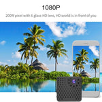 W18 1080P HD WiFi Smart Mini Security Camera, Support 155 Degrees Wide Angle & Motion Detection & Infrared Night Vision & TF Card - Trustpick