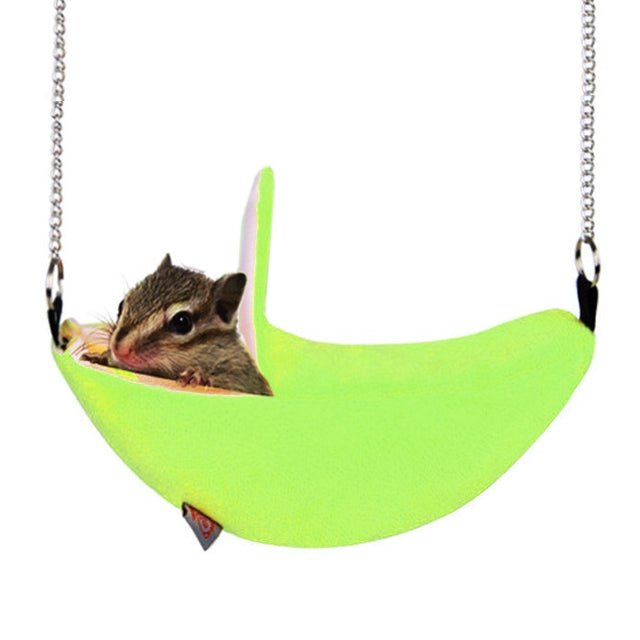 W4032 Hanging Swing Bed Banana Type Bed Small Nest Moon Bed for Small Animal - Trustpick