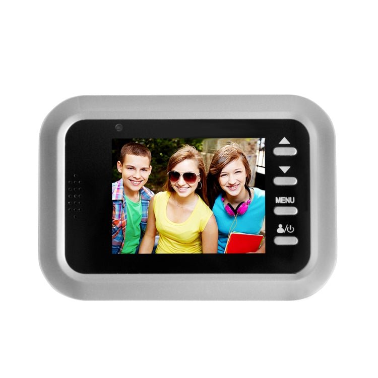 W8 - S 2.4 inch Screen 2.0MP Security Camera No Disturb Peephole Viewer, Support TF Card - Trustpick