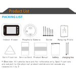 W8 - S 2.4 inch Screen 2.0MP Security Camera No Disturb Peephole Viewer, Support TF Card - Trustpick