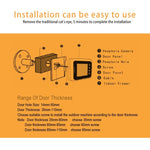 W8 - S 2.4 inch Screen 2.0MP Security Camera No Disturb Peephole Viewer, Support TF Card - Trustpick