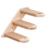 Wall Mounted Cat Climbing Frame Wooden Sisal Cat Jumping Platform Multi - Level Climbing Stairs - Trustpick