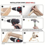 Wall Mounted Cat Climbing Frame Wooden Sisal Cat Jumping Platform Multi - Level Climbing Stairs - Trustpick