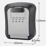 Wall - Mounted Key Code Box Construction Site Home Decoration Four - Digit Code Lock Key Box - Trustpick