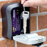 Wall - Mounted Key Code Box Construction Site Home Decoration Four - Digit Code Lock Key Box - Trustpick