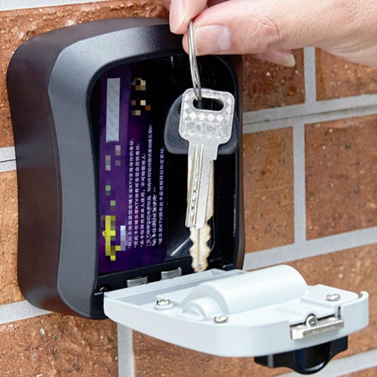 Wall - Mounted Key Code Box Construction Site Home Decoration Four - Digit Code Lock Key Box - Trustpick