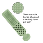 Washing Board Toothpaste Shape Bite Toys TPR Dog Teething Stick - Trustpick