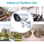 Waterproof Simulation Surveillance Camera with LED Flash Light - Trustpick