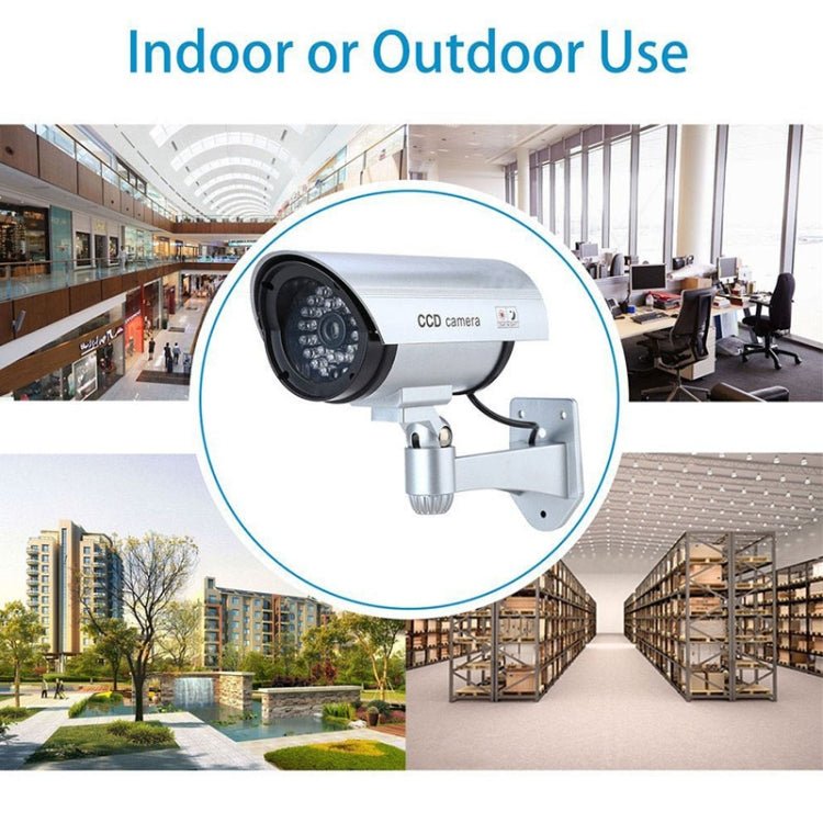 Waterproof Simulation Surveillance Camera with LED Flash Light - Trustpick
