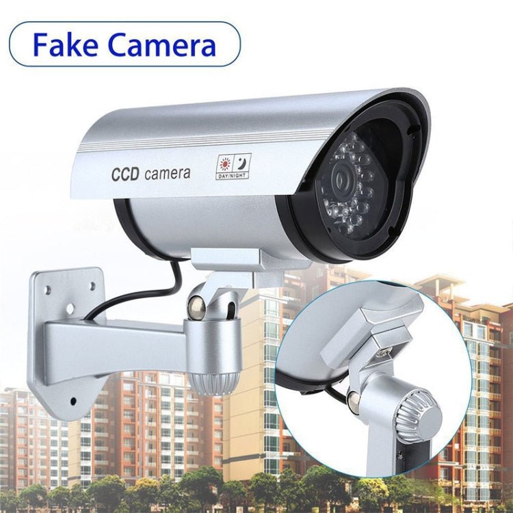Waterproof Simulation Surveillance Camera with LED Flash Light - Trustpick