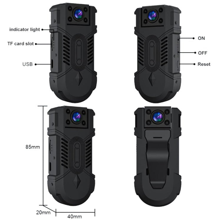 WD18 Wireless Camera WiFi HD 1080P Smart Network Monitoring Camera - Trustpick