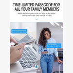 Wifi Fingerprint Lock Home Security Door Password Lock Supports APP Remote Unlocking - Trustpick