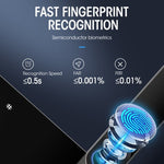Wifi Fingerprint Lock Home Security Door Password Lock Supports APP Remote Unlocking - Trustpick