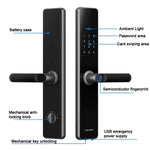 Wifi Fingerprint Lock Home Security Door Password Lock Supports APP Remote Unlocking - Trustpick