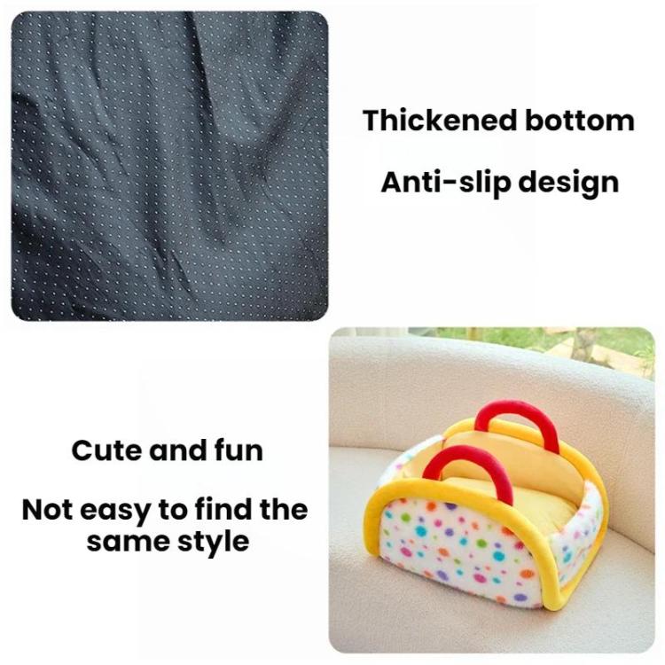 Winter Semi - Enclosed Warm Portable Cat Bed - Trustpick