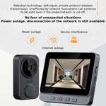 Wireless 2.4G Visual Intercom Doorbell 4.3 inch IPS Screen with Camera Monitor Night Vision - Trustpick
